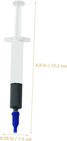 Thermal Paste and Silicon Grease Set for CPU Gpu Cooling, 8w Thermal Interface Material with 1 Tube Paste, 2 Finger Sleeves, and 1 Spatula, PC Computer Accessories for Efficient in Saudi Arabia