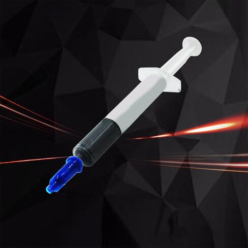 Thermal Paste and Silicon Grease Set for CPU Gpu Cooling, 8w Thermal Interface Material with 1 Tube Paste, 2 Finger Sleeves, and 1 Spatula, PC Computer Accessories for Efficient in Saudi Arabia