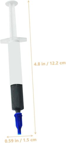 Zerodeko Thermal Compound Paste Kit with 8w Thermal Conductivity Non-Curing Silicone Grease Set Including 1 Tube Interface Material 2 Finger Sleeves and 1 Spatula for CPU Gpu Heatsink in Saudi Arabia