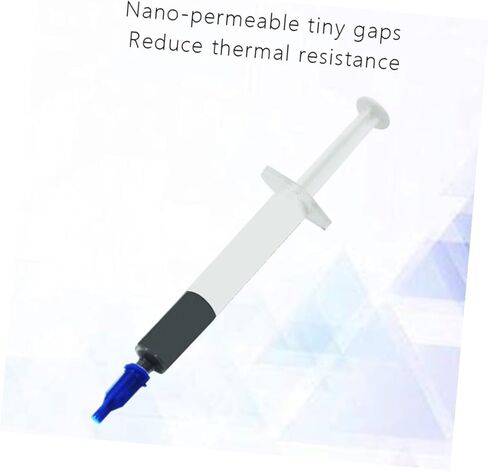 Zerodeko Thermal Compound Paste Kit with 8w Thermal Conductivity Non-Curing Silicone Grease Set Including 1 Tube Interface Material 2 Finger Sleeves and 1 Spatula for CPU Gpu Heatsink in Saudi Arabia