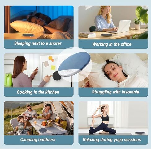 2026 New Sleep Pillow Speaker, Bluetooth Pillow Speaker with White Noise Timer Wireless Sleep Aid with Stereo Bass Private Sleep Headphones for Adult Kids in Saudi Arabia