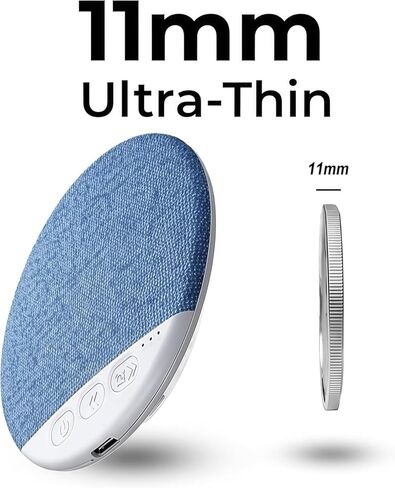 2026 New Sleep Pillow Speaker, Bluetooth Pillow Speaker with White Noise Timer Wireless Sleep Aid with Stereo Bass Private Sleep Headphones for Adult Kids in Saudi Arabia