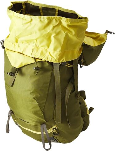 The North Face Teen Terra 50 | Unisex Hiking Backpack, Breathable Back Panel & Shoulder Straps, Bottom Webbing, Bladder Sleeve, Forest Olive/New Taupe Green-NPF, One Size in Saudi Arabia