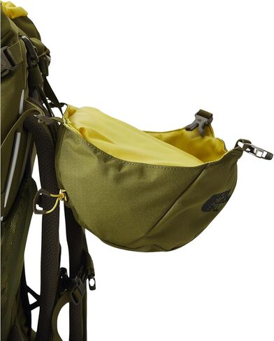 The North Face Teen Terra 50 | Unisex Hiking Backpack, Breathable Back Panel & Shoulder Straps, Bottom Webbing, Bladder Sleeve, Forest Olive/New Taupe Green-NPF, One Size in Saudi Arabia