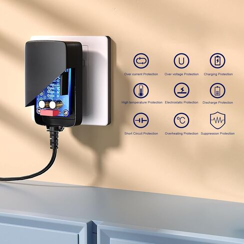 محول طاقة تيار متردد UL12V(24W)، مع 5 مقابس، لشرائط إضاءة LED، وكاميرات الدوائر التلفزيونية المغلقة للوحة مفاتيح ياماها، ومكبرات صوت BT، ونظام تحديد المواقع العالمي، وكاميرا الشبكة، وجهاز التوجيه، ومحول DC12V، وسلك طاقة بديل 12 فولت 500 مللي أمبير/1000 مل in Kuwait