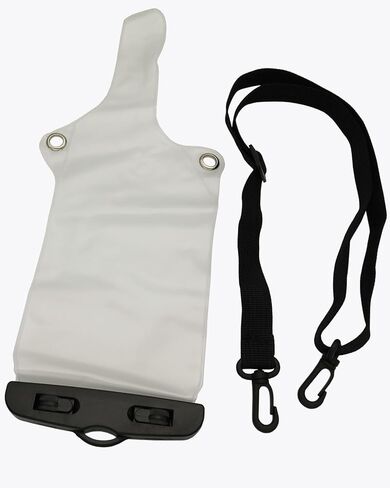 2Pcs Clear Walkie Talkie case Waterproof Bag with Strap for Motorola Kenwood Icom Yaesu Vertex Standard Baofeng Wouxun Puxing Midland (5 Inch x 13.8 Inch) Two-Way Radio in Saudi Arabia