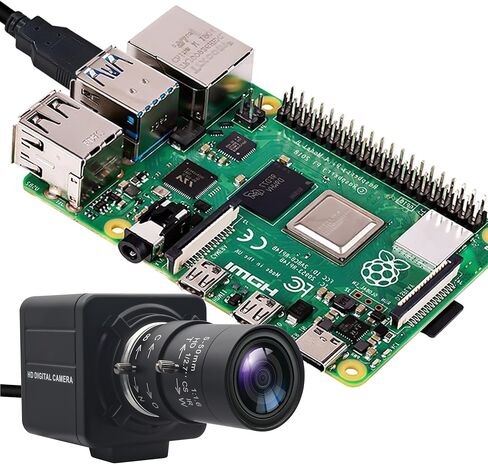 SVPRO 16MP USB Camera with Manual 5-50mm Lens, 10x Optical Zoom Webcam for PC and Laptop, 4656x3496 Resolution, IMX298 Sensor, UVC Industrial Imaging Camera for Windows, Linux, macOS, and Android in Saudi Arabia