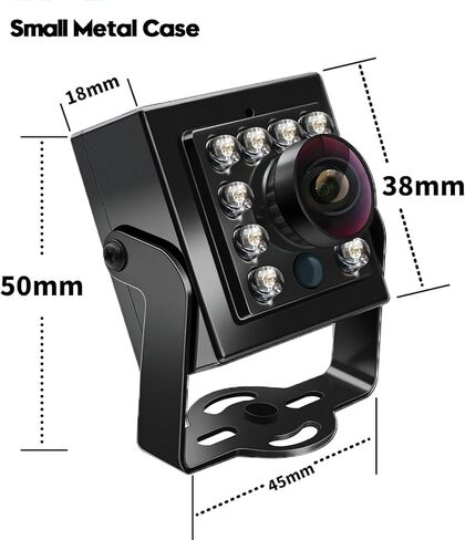 كاميرا SVPRO 1080P للرؤية النهارية والليلية USB للكمبيوتر، 2 ميجا بكسل تبديل تلقائي بالأشعة تحت الحمراء للصور طوال اليوم USB2.0 OV2710 لوحة كاميرا ويب مع مصابيح LED بالأشعة تحت الحمراء لنظام التشغيل Windows وLinux وAndroid وMac OS in Saudi Arabia