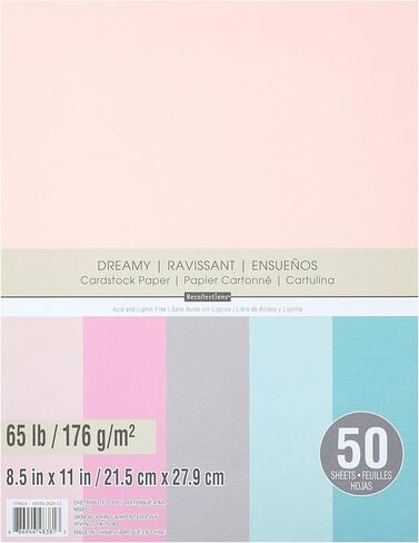 MICHAELS Dreamy 8.5"; x 11"; Cardstock Paper by Recollections®, 50 Sheets in Saudi Arabia