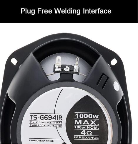 OGIFOAHC Car Audio TS-G6941R 6x9 Inch 1 Way 1000w Watt Max Car Stereo Speakers - one piece in Saudi Arabia