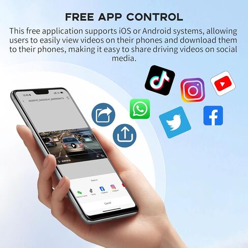 Largest 11.5" Portable Apple Carplay Screen for Car, 4K Wireless Car Play & Android Auto, Upgrade Touchscreen with Dash Cam, App Control/Loop Recording/Backup Camera/Mirror Link/GPS/FM in Saudi Arabia