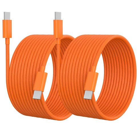 [Apple MFi Certified] USB C to USB C Charging Cable, 6FT 60W Woven Type-C to C Fast Charger Cord Compatible with iPhone 17/17 Pro/17 Pro Max/Air/16 15 Pro Max, iPad Pro/Mini/Air, MacBook Pro, Galaxy in Saudi Arabia