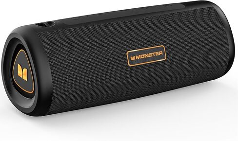Monster S230 Bluetooth Speaker, Wireless Speaker with 30W Loud Stereo Sound, Wireless Stereo Pairing, 24H Playtime, Bluetooth 6.0 Supports TF Card, AUX for Outdoor in Kuwait