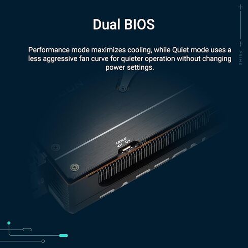 ASUS Prime Radeon™ RX 9070 XT OC Edition Graphics Card, AMD (PCIe 5.0, HDMI/DP 2.1, 2.5-Slot Design, Axial-tech Fans, Ball Bearings, Dual BIOS, GPU Guard) (Renewed) in Saudi Arabia