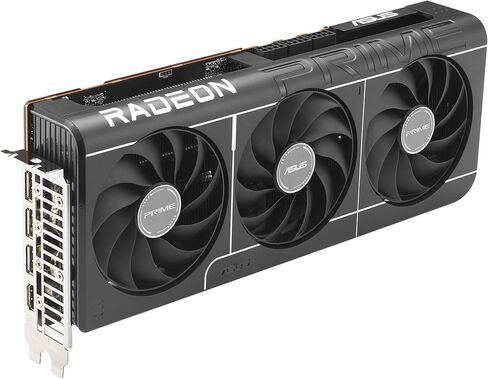ASUS Prime Radeon™ RX 9070 XT OC Edition Graphics Card, AMD (PCIe 5.0, HDMI/DP 2.1, 2.5-Slot Design, Axial-tech Fans, Ball Bearings, Dual BIOS, GPU Guard) (Renewed) in Saudi Arabia