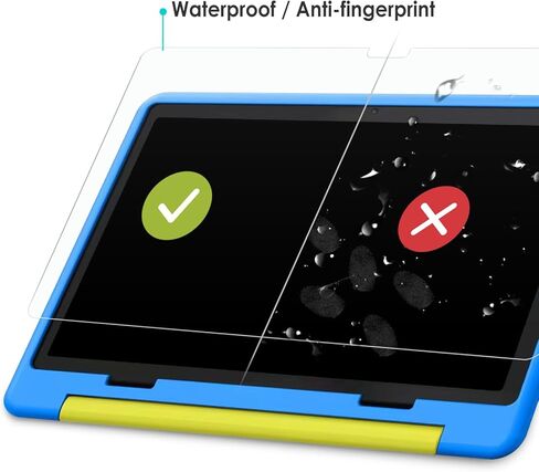 WD&CD 2 Pack Screen Protector Compatible with Urao Kids 10", Case Friendly Tempered Glass for Urao Kids 10" 【Anti Scratch 】【Anti Bubble】【High Definition】 in Saudi Arabia
