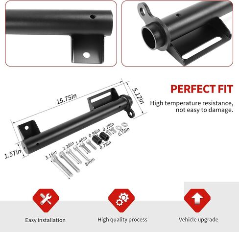 Jimen Fit for Jeep Wrangler TJ JK JKU JL JLU & Gladiator JT, Multi-Function Flag Pole Mount & CB Antenna Bracket Holder in Saudi Arabia