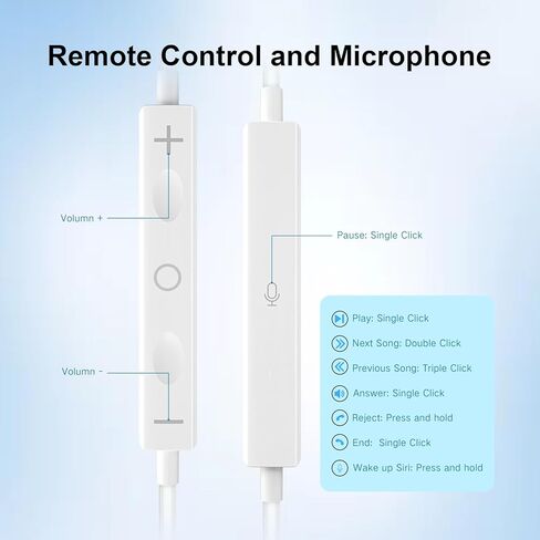 USB C Headphones for iPhone 17/16/15 Pro Max Plus, Type C Earbuds for iPad Pro Air Mini, Earphones for MacBook Series, for Google Pixel, Samsung in Saudi Arabia