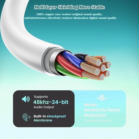 سماعات رأس USB C لهاتف iPhone 15 16، سماعات أذن سلكية من النوع C مع ميكروفون وتحكم في مستوى الصوت، سماعات داخل الأذن سماعات أذن USBC سلكية متوافقة مع iPhone 16/15 Pro/Pad/S25 S24 S23 S22/Pixel 7 8 9 سماعات رأس سلكية in Saudi Arabia