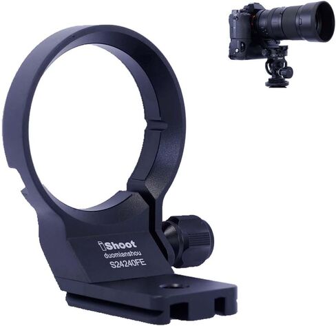 Lens Collar Tripod Mount Ring Compatible with Sony FE 100mm F2.8 Macro GM, 100mm F2.8 STF GM OSS, 24-240mm F3.5-6.3 OSS, 24-105mm F4 G OSS, 24-70mm F2.8 GM/F4 ZA OSS; 24mm F1.4 GM, 16-70mm F4 ZA OSS in Saudi Arabia
