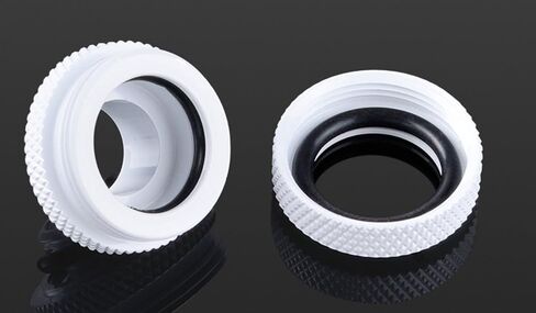 Bitspower G1/ 4 Inch Thread Air Exhaust Fitting Deluxe White in Saudi Arabia