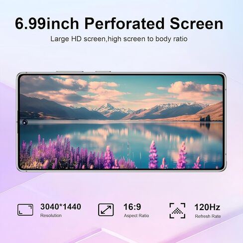 I26 Ultra Business 5G Smartphone, Dual SIM, 12GB+512GB, Snapdragon 8 Gen 4, 6.99" Screen, 7000mAh, Android 15, Stylus Pen & Face Unlock (Pink) in Saudi Arabia
