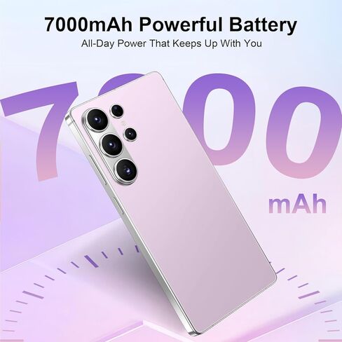 I26 Ultra Business 5G Smartphone, Dual SIM, 12GB+512GB, Snapdragon 8 Gen 4, 6.99" Screen, 7000mAh, Android 15, Stylus Pen & Face Unlock (Pink) in Saudi Arabia