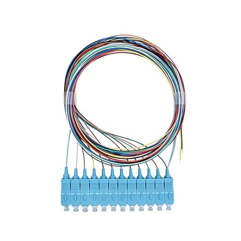 Elfcam® - 12 Fibre Single Mode SCA 9/125um OS2 Pigtail, White in Kuwait