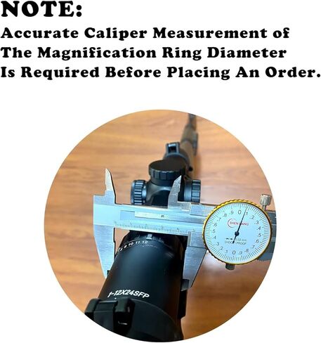 رافعة رمي Switchview من Riflescope الدقيقة | يناسب حلقة التكبير 42/43/44/45/46 مم in Kuwait