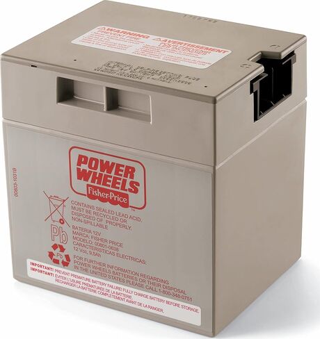 Power Wheels Ride-On Toy Replacement Battery 12-Volt 12-Ah Rechargeable for Preschool Vehicles in Kuwait