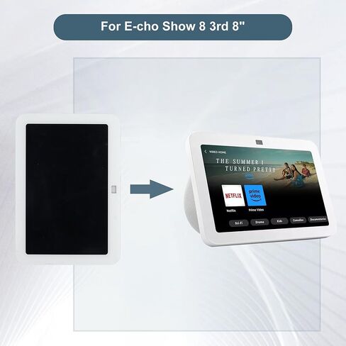 Replacement LCD Display Touch Screen Digitizer Assembly Compatible with Echo Show 8 3rd 8" with Tools（White） in Saudi Arabia