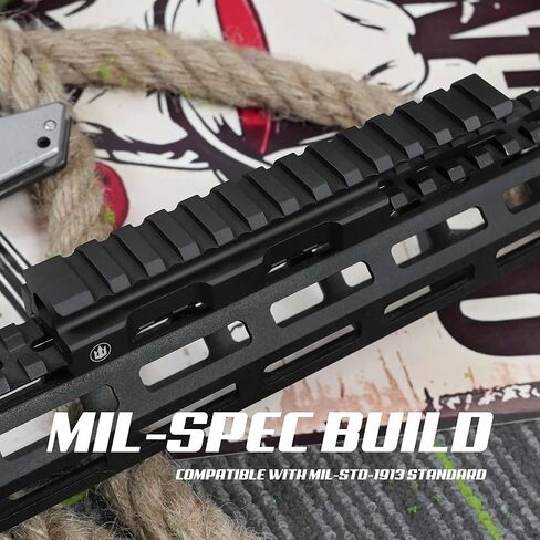Triton Atlas Tactical-Grade 13-Slot Picatinny Riser Mount - 0.6" Low Profile in Saudi Arabia