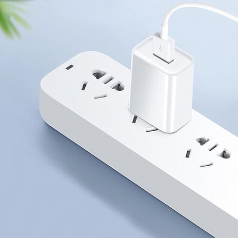 5V USB Power Adapter,USB Wall Charger Block Plug Box 5V 2A AC to USB Power Adapter for iPhone,Watch Series Kindle and More,Home & Travel Use,UL Listed, FCC,2-Pack White in Saudi Arabia