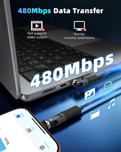 MoKo USB C 90 Degree Adapter 240W (2Pack) - Right Angle Type-C Adaptor, 180 & 360 Degree USBC to USB C Charging Adapter for iPhone 17 Air 16 15 Pro Max, MacBook/iPad, Galaxy, Gray in Saudi Arabia