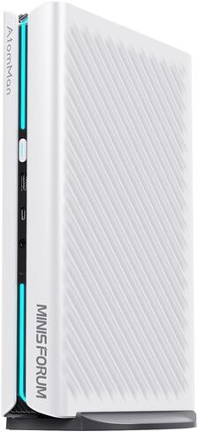 MINISFORUM G7 Pro Mini PC Core i9-14900HX Processor(24C/32T|up to 5.8GHz) RTX 5070 Graphics 32GB RAM 1TB SSD Gaming PC, HDMI2.1|USB4 Video Output, 2x SSD Slot, WiFi7, BT5.4, 3x USB3.2 Desktop Computer in Saudi Arabia