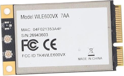 WLE600VX QCA9882 Wireless Card, Dual Band 2.4GHz 5GHz WiFi Module with 867Mbps Speed 80MHz Bandwidth, for Industrial Grade Wireless Router AP in Kuwait