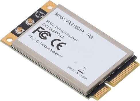 WLE600VX QCA9882 Wireless Card, Dual Band 2.4GHz 5GHz WiFi Module with 867Mbps Speed 80MHz Bandwidth, for Industrial Grade Wireless Router AP in Kuwait