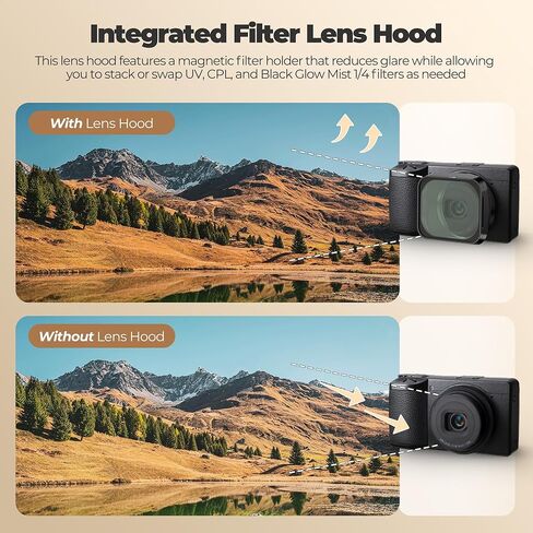 Freewell Lens Hood & Thumb Grip Kit for Ricoh GRIV in Saudi Arabia