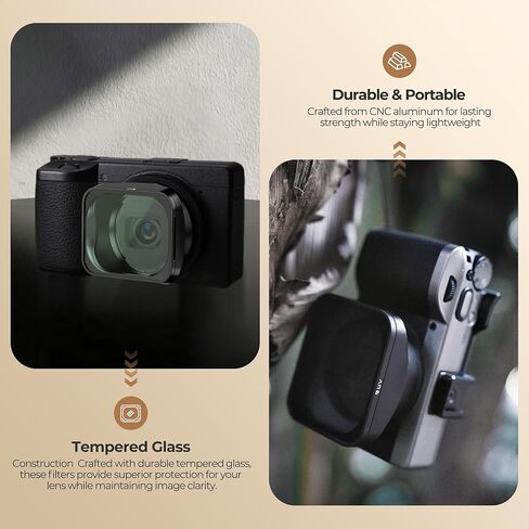 Freewell Lens Hood & Thumb Grip Kit for Ricoh GRIV in Saudi Arabia