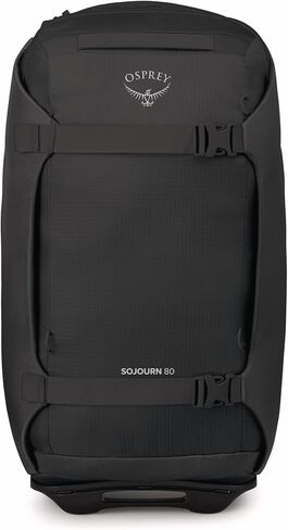 Osprey Sojourn 28"/80L Wheeled Travel Backpack with Harness, Black in Saudi Arabia