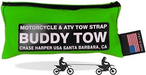 Chase HarperUSA 9100 - Buddy Tow - Tough Military spec Nylon Webbing (1785 lb. Test) 12' x 1" - Lime Green in Saudi Arabia