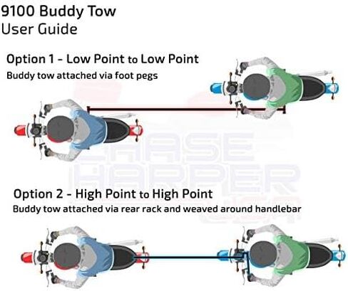 Chase HarperUSA 9100 - Buddy Tow - Tough Military spec Nylon Webbing (1785 lb. Test) 12' x 1" - Lime Green in Saudi Arabia