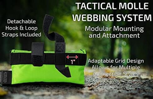 Chase HarperUSA 9100 - Buddy Tow - Tough Military spec Nylon Webbing (1785 lb. Test) 12' x 1" - Lime Green in Saudi Arabia