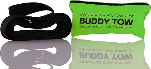 Chase HarperUSA 9100 - Buddy Tow - Tough Military spec Nylon Webbing (1785 lb. Test) 12' x 1" - Lime Green in Saudi Arabia