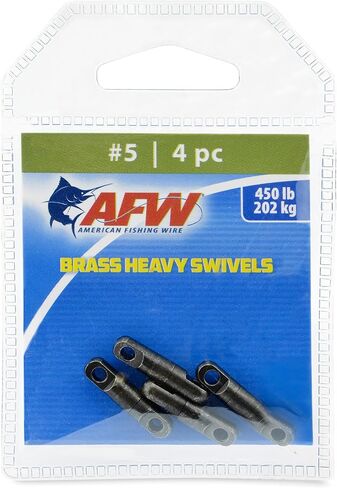 Heavy-Duty Strength – Built for Extreme Conditions, These Brass swivels Offer Superior Durability and high Break Strengths up to 1,100 lbs, Ideal for Big Game Fishing and Tough Applications in Kuwait