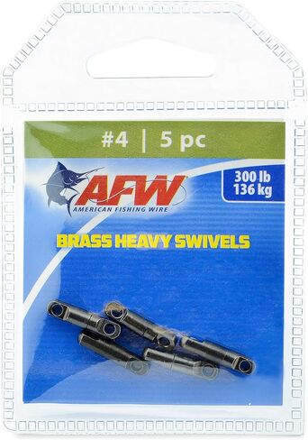 Heavy-Duty Strength – Built for Extreme Conditions, These Brass swivels Offer Superior Durability and high Break Strengths up to 1,100 lbs, Ideal for Big Game Fishing and Tough Applications in Kuwait