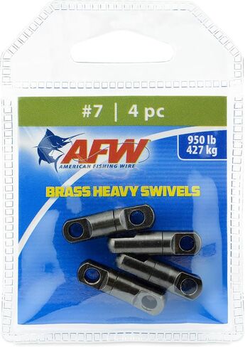 Heavy-Duty Strength – Built for Extreme Conditions, These Brass swivels Offer Superior Durability and high Break Strengths up to 1,100 lbs, Ideal for Big Game Fishing and Tough Applications in Kuwait
