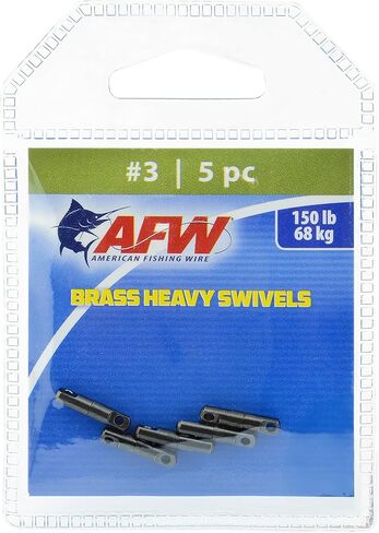 Heavy-Duty Strength – Built for Extreme Conditions, These Brass swivels Offer Superior Durability and high Break Strengths up to 1,100 lbs, Ideal for Big Game Fishing and Tough Applications in Kuwait