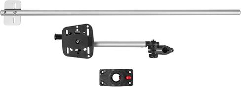 Replace Part for 3006.8649 Portable Rod Fish Finder Mount Holder, Adjustable Bracket with Transducer Mount, Compatible with Garmin, Lowrance, Humminbird,and More,Quick-Release Design for Boat in Saudi Arabia
