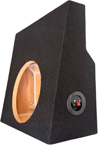 Single 10" Sealed Subwoofer Enclosure Compatible with 2005-2023 Tacoma Double Cab - Behind the Pasenger Seat in Saudi Arabia